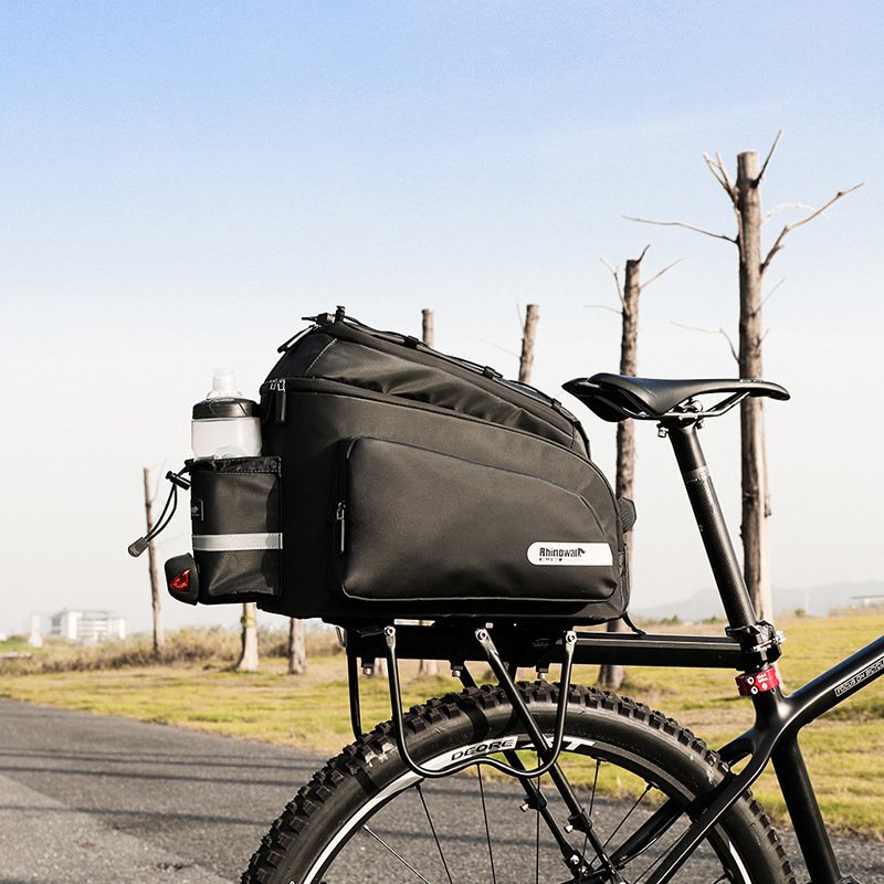 17L Bicycle Rear Rack Bag with Rain Cover